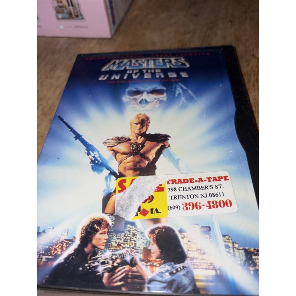 Masters of The Universe 1987 DVD Rare OOP Dolph Lundgren Snapcase Warner Bros